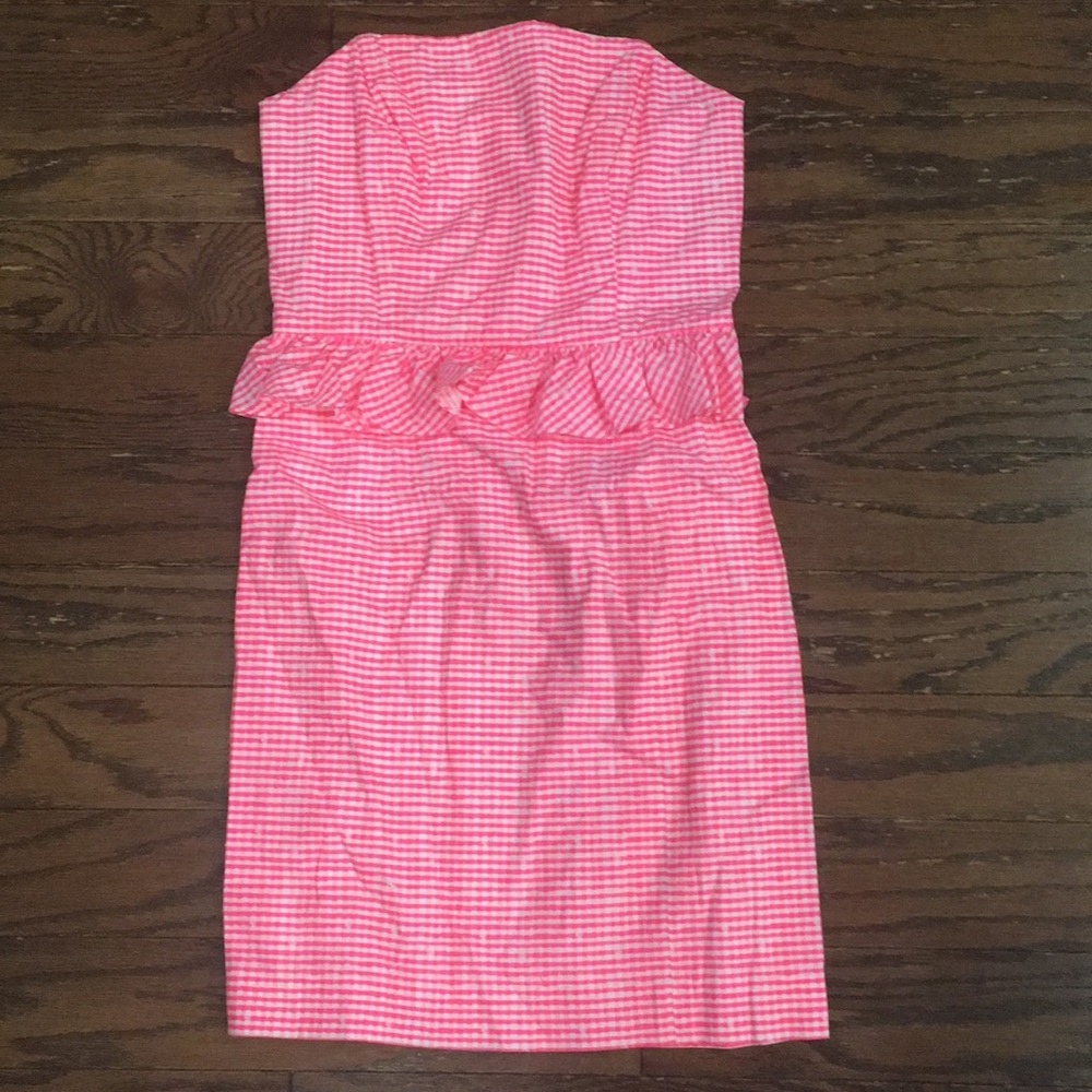 Lilly Pulitzer strapless dress